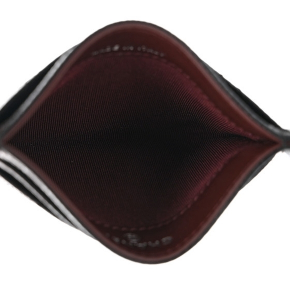 CHANEL CLASSIC CARD HOLDER CASE CAVIAR Grained Calfskin SHW Black - Picture 5 of 10